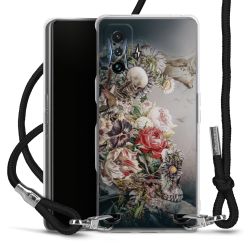 Carry Case Transparent Fabric black/silver