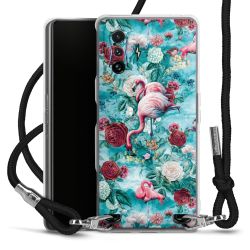 Carry Case Transparent Fabric black/silver