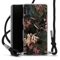 Carry Case Transparent Fabric black/silver