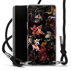 Carry Case Transparent Fabric black/silver