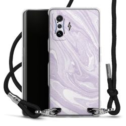 Carry Case Transparent Fabric black/silver