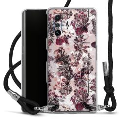 Carry Case Transparent Fabric black/silver