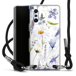 Carry Case Transparent Fabric black/silver