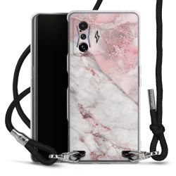 Carry Case Transparent Fabric black/silver