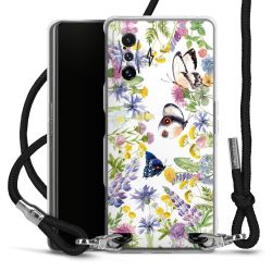 Carry Case Transparent Fabric black/silver