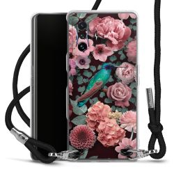 Carry Case Transparent Fabric black/silver