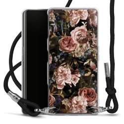 Carry Case Transparent Fabric black/silver