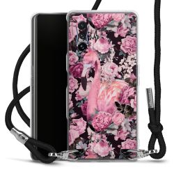 Carry Case Transparent Fabric black/silver