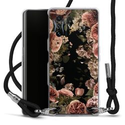 Carry Case Transparent Fabric black/silver