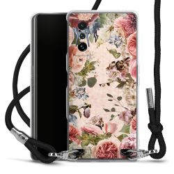 Carry Case Transparent Fabric black/silver