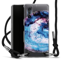 Carry Case Transparent Fabric black/silver