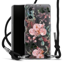 Carry Case Transparent Fabric black/silver