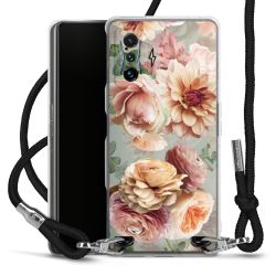 Carry Case Transparent Fabric black/silver