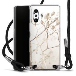 Carry Case Transparent Fabric black/silver