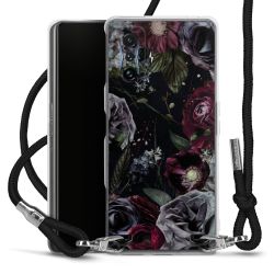 Carry Case Transparent Fabric black/silver