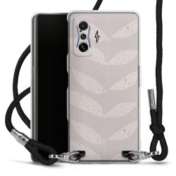 Carry Case Transparent Fabric black/silver