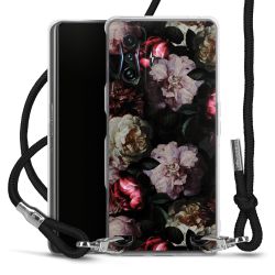 Carry Case Transparent Fabric black/silver