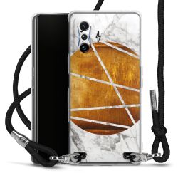 Carry Case Transparent Fabric black/silver