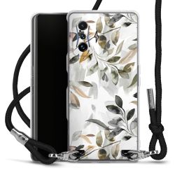 Carry Case Transparent Fabric black/silver