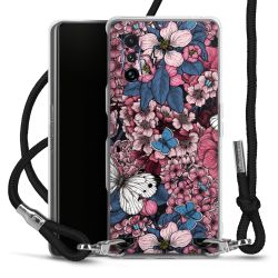 Carry Case Transparent Fabric black/silver