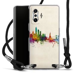 Carry Case Transparent Fabric black/silver