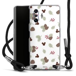 Carry Case Transparent Fabric black/silver