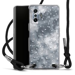 Carry Case Transparent Fabric black/silver