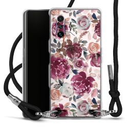 Carry Case Transparent Fabric black/silver