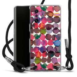 Carry Case Transparent Fabric black/silver