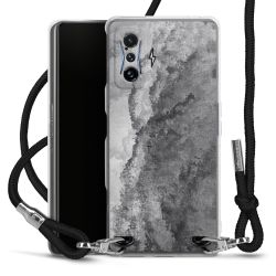 Carry Case Transparent Fabric black/silver