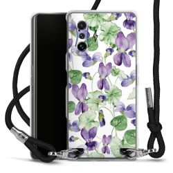 Carry Case Transparent Fabric black/silver