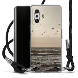 Carry Case Transparent Fabric black/silver