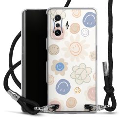 Carry Case Transparent Fabric black/silver