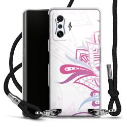 Carry Case Transparent Fabric black/silver