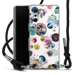 Carry Case Transparent Fabric black/silver