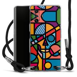 Carry Case Fabric black/silver