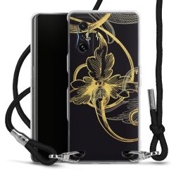 Carry Case Transparent Fabric black/silver