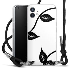 Carry Case Transparent Fabric black/silver