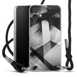 Carry Case Transparent Fabric black/silver