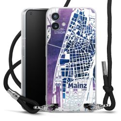 Carry Case Transparent Fabric black/silver