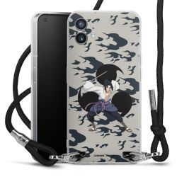 Carry Case Transparent Fabric black/silver