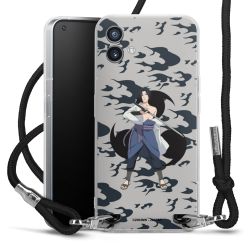 Carry Case Transparent Fabric black/silver