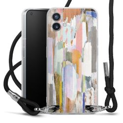 Carry Case Transparent Fabric black/silver