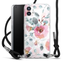 Carry Case Transparent Fabric black/silver