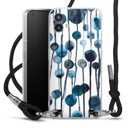 Carry Case Transparent Fabric black/silver