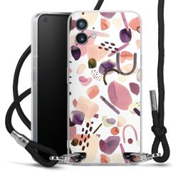 Carry Case Transparent Fabric black/silver