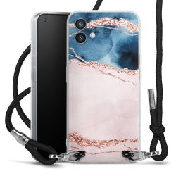 Carry Case Transparent Fabric black/silver