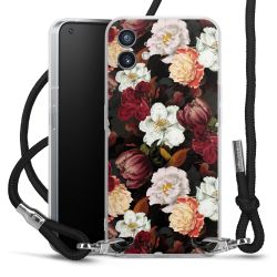 Carry Case Transparent Fabric black/silver