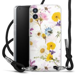 Carry Case Transparent Fabric black/silver