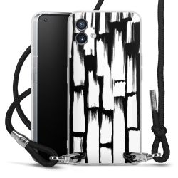 Carry Case Transparent Fabric black/silver